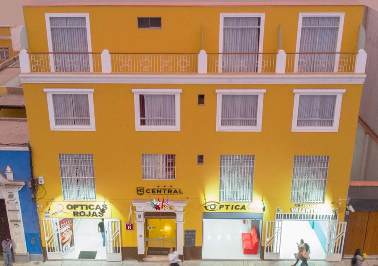 Hotel Central تروخيو المظهر الخارجي الصورة