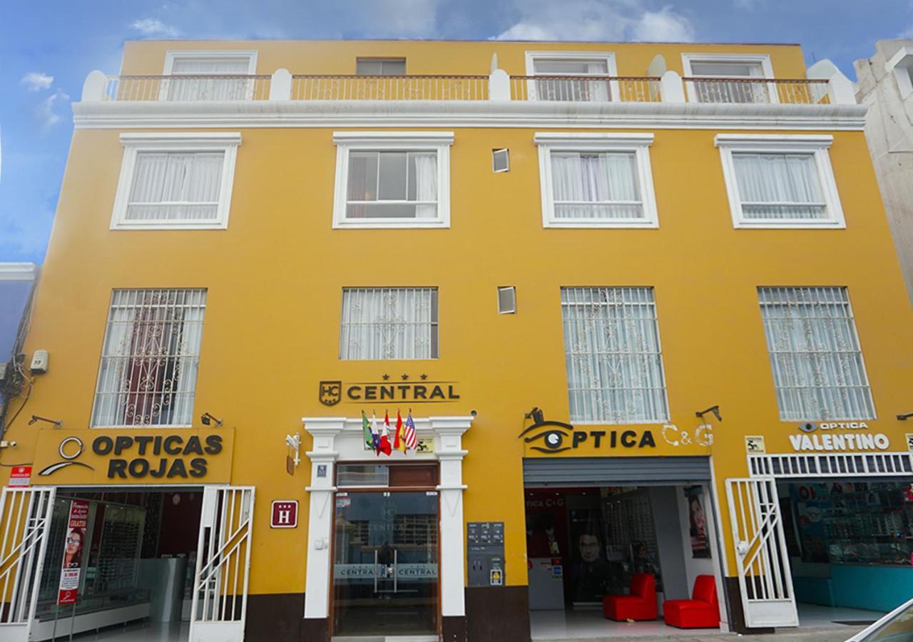 Hotel Central تروخيو المظهر الخارجي الصورة